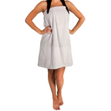 Waffle C-P blend Fabric Spa Women's Bath Body Wrap with Velcro & Snaps size: 2XL-4XL