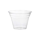 9oz (260ml) Squat PLA Compostable Cold Drink Cup ( 100% Compostable )