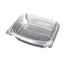24oz PET Hinged Lid Clear Clamshell 200/Pack