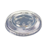 PET Flat lid without Hole for 12oz - 24oz PET Clear Cold Cups (98mm) 