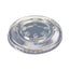 PET Flat lid 98mm (Clear) without Hole for 12oz - 24oz PET Cold Cups (Recyclable) 1000 unit/Pack