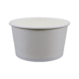 12oz Plain White Paper Soup Bow