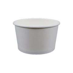 5oz Plain White Paper Soup Bowl 