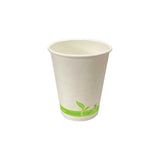 8oz PLA Paper Cup ( 100% Compostable ) 