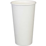 20oz Plain White Paper Cup 