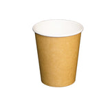 8oz 100% Compostable PLA Kraft Paper Cup 
