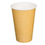 16oz PLA Lined 90mm (Kraft) Single Wall Paper Cup (100% Compostable) 1000 unit/Pack