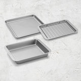 CuisinArt 3pc Toaster Oven Bakeware Set