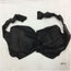 Bra Tie Back for Spa Treatments Disposable Fabric Non-woven Color Black One Size 100's/ Packs x 2 Packs/ Case
