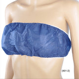 Bra Tie Back for Spa Treatments Disposable Fabric Non-woven Color Navy One Size