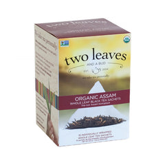 TWO LEAVES Certified Organic Assam Breakfast 90 ea Teabags