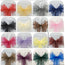 Chair Sashes Fabric ORGANZA Polyester Multicolor for wedding/ events  50/Pack