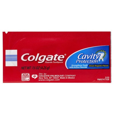 Toothpaste "Colgate" 0.15oz Cavity Protection Fluoride single use