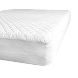 T-180 Contour Premium Fitted Elastic Finish Twin Mattress Pads/Topper 40"x76"x15" 1/Pack