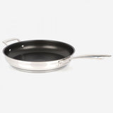 CuisinArt 12 in. (30cm) Professional Series™ Stainless Steel Non-Stick Skillet with Helper Handle
