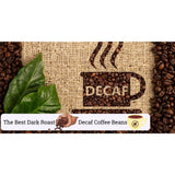 Decaf Espresso Ground Deep Dark Roast Coffee 12oz / 340gm per bag Packing