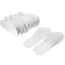 Give-Away Indoor Slippers Non-Woven Fabric White thin Rubber Sole Very Economical 1 Use  Bulk Pack 50 Pairs/ Box