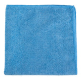 Microfiber Cleaning Cloth highly Absorbent size 16"x 16" color: BLUE