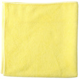 Microfiber Cleaning Cloth highly Absorbent size 14"x 14" color: YELLOW