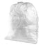 Nylon  Waterproof Laundry Bags White Mesh Net with Draw Strings 30