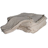 Shop Towels Premium Heavy weight 18" x 18" Unbleached color Brownish