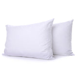 Prem. Zen 5 Star Hotel Pillows Density SOFT FibreFill QUEEN Size 20"x30" Made in Canada