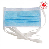 Surgical Masks Level 3 BLUE Tie Strings 3PLY packing 50's/ box (MADE IN CANADA Lic#14804)