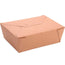 #4 / 110oz / 3245 ML PLA Lined ( Kraft ) Paper Food Container 8 3/4
