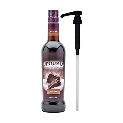 Upouria Mocha Syrup PET With Pump pk 2