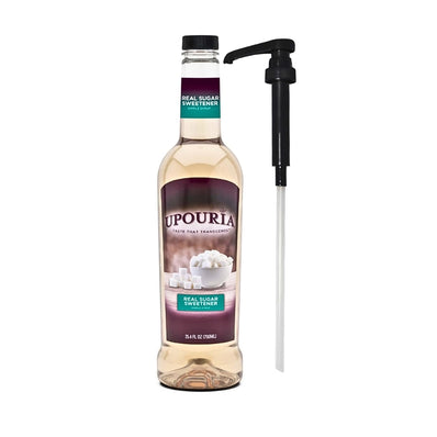 Upouria Real Sugar Sweetener Syrup PET With Pump pk 2