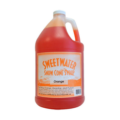 Sweetwater Snow Cone Orange Syrup 1 gal
