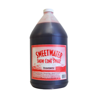 Sweetwater Snow Cone Strawberry Syrup 1 gal