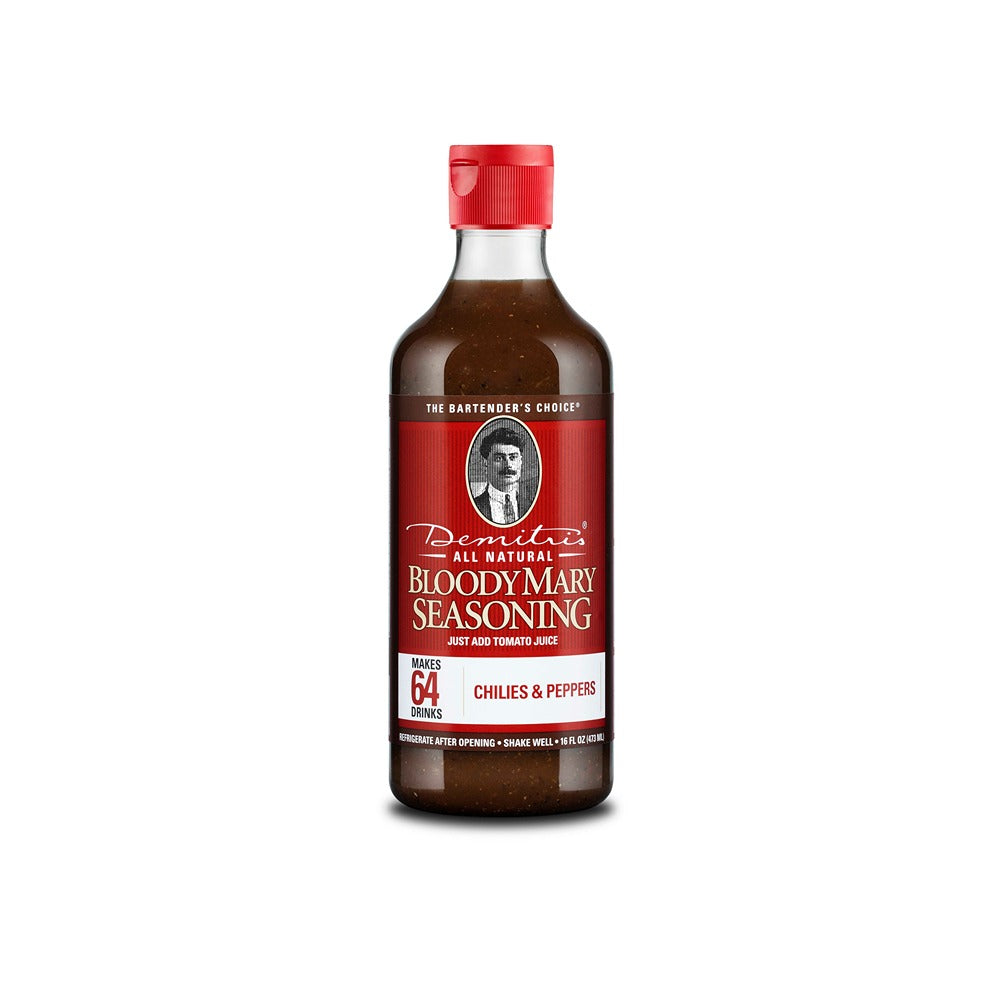 Demitri's Bloody Mary Seasoning Chilies and Peppers 16 oz