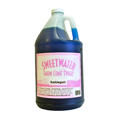 Sweetwater Snow Cone Bubblegum Syrup 1 gal