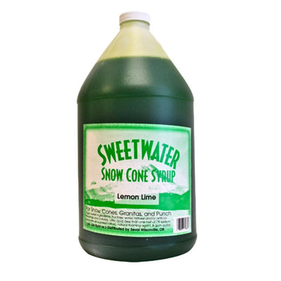 Sweetwater Snow Cone Lemon Lime Syrup 1 gal