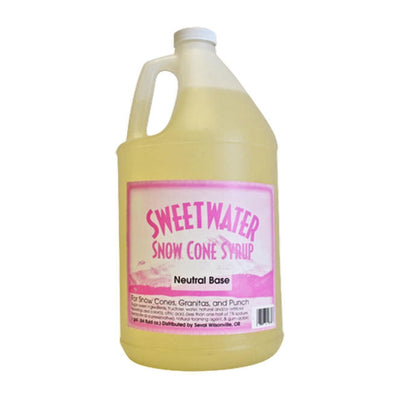 Sweetwater Snow Cone Neutral Base Syrup 1 gal