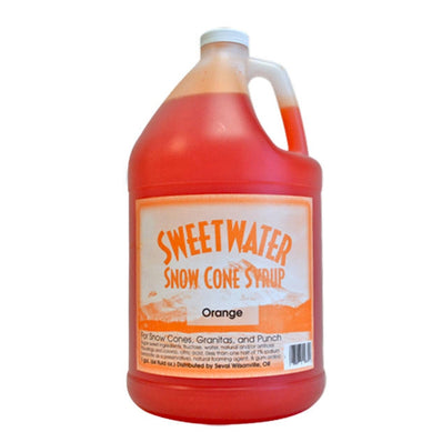 Sweetwater Snow Cone Orange Syrup 1 gal