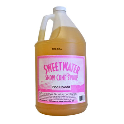 Sweetwater Snow Cone Pina Colada Syrup 1 gal