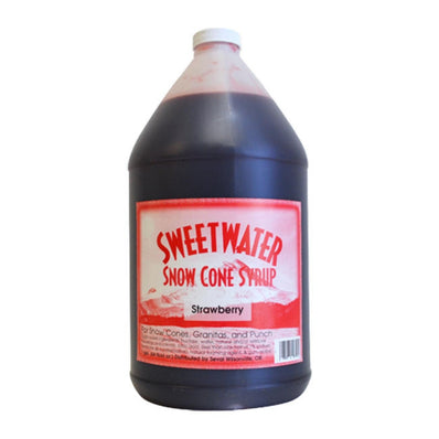 Sweetwater Snow Cone Strawberry Syrup 1 gal