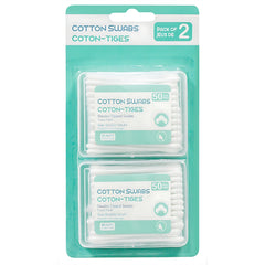 Q-Tips Cotton Swabs for hygiene clean & safety Guest Bathroom Amenity 100's count bulk packing 4's/ box