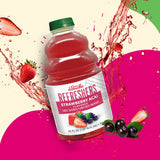 Dr. Smoothie Refreshers Strawberry Acai 46 oz Bottle Packing 6's/ case