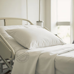 TC-180 PILLOWCASES Economy New Era Import fabric White Std/ Queen/ King sizes for Healthcare Hospitality Beds Packing 72's/ case Thomaston Mills
