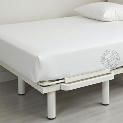 TC-180 FITTED SHEETS Economy New Era Import Fabric White TWIN Healthcare Beds  Thomaston Mills