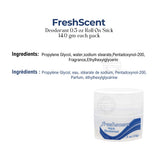 Desodorante Freshscent™ en barra roll-on de 0,5 oz, sin alcohol, 14,0 g, 576 unidades por paquete