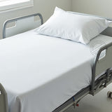 TC-180 FITTED SHEETS Economy "New Era" Import Fabric White FULL sizes Hospitality Beds Packing 24's/ case Thomaston Mills