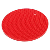 Honeycomb Trivet Red each