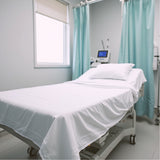 TC-180 FLAT SHEETS Economy "New Era" Import fabric White FULL sizes for Healthcare Hospitality Beds Packing 24's/ case Thomaston Mills
