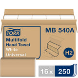 Tork® Universal Multifold Hand Towel, 3-Panel