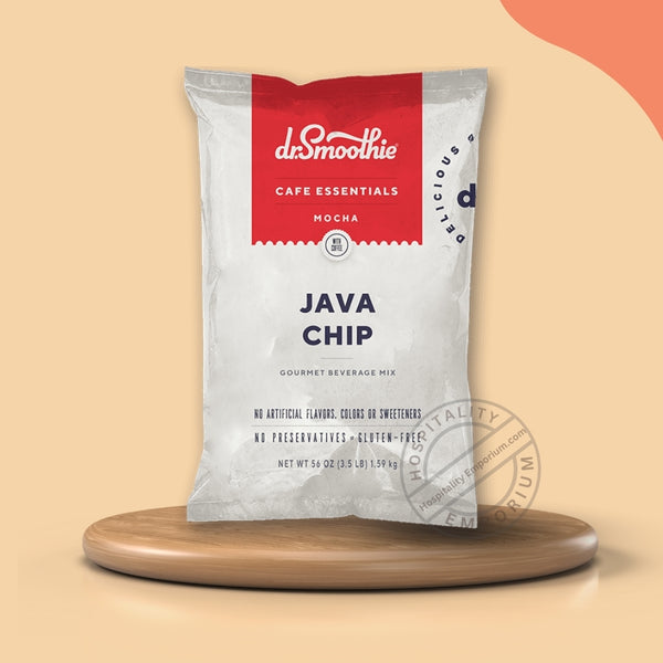 Dr. Smoothie Cafe Essentials Java Chip 3.5 lb Bag Packing 5's/ case ...
