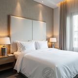 TC-180 FLAT SHEETS percale fabric White QUEEN sizes Hospitality Beds Packing 24's/ case Thomaston Mills - bu